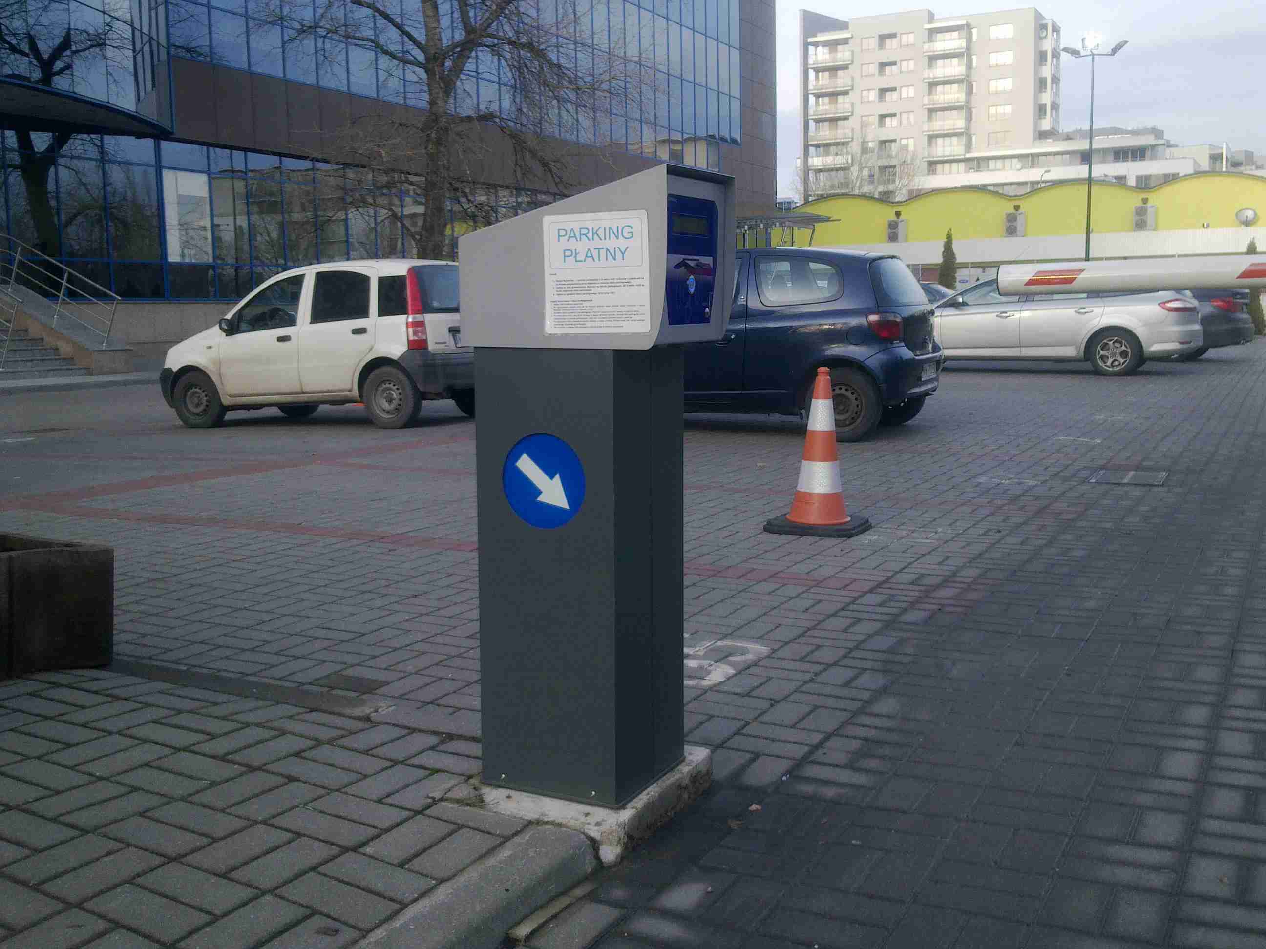 System parkingowy SysPark12 w PARKUR TOWER w Warszawie